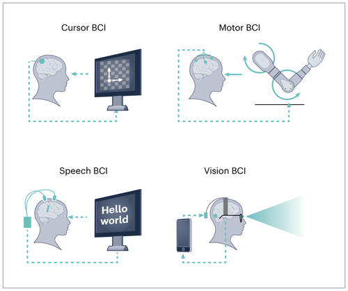 An application-based taxonomy for brain--computer interfaces